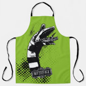 Beetlesap | Illustratie zandworm Schort (Voorkant)