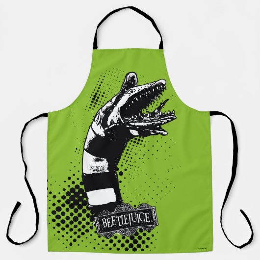 Beetlesap | Illustratie zandworm Schort (Voorkant)