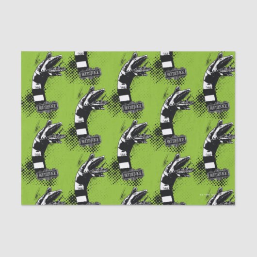 Beetlesap | Illustratie zandworm Tissuepapier (Voorkant)