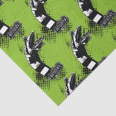 Beetlesap | Illustratie zandworm Tissuepapier (Detail)