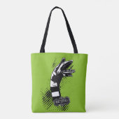 Beetlesap | Illustratie zandworm Tote Bag (Achterkant)