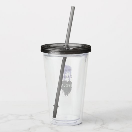 Beetlesap | Lydia "Strange and Unusual" Acryl Drinkbeker (Achterkant)