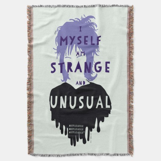 Beetlesap | Lydia "Strange and Unusual" Deken (Voorkant Verticaal)