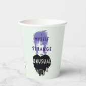 Beetlesap | Lydia "Strange and Unusual" Papieren Bekers (Voorkant)