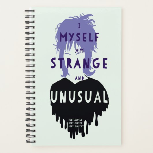 Beetlesap | Lydia "Strange and Unusual" Planner (Voorkant)