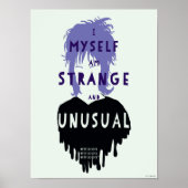 Beetlesap | Lydia "Strange and Unusual" Poster (Voorkant)