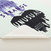 Beetlesap | Lydia "Strange and Unusual" Sherpa Deken (3/4)