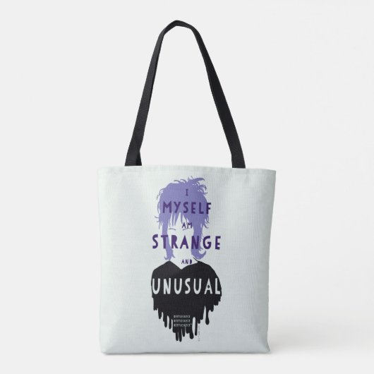 Beetlesap | Lydia "Strange and Unusual" Tote Bag (Achterkant)