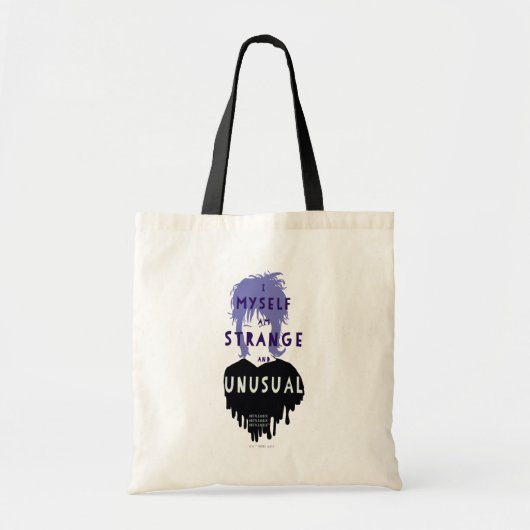 Beetlesap | Lydia "Strange and Unusual" Tote Bag (Voorkant)