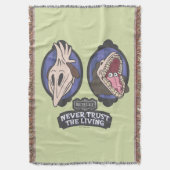 Beetlesap | Maitlands "Vertrouw nooit op het leven Deken (Voorkant Verticaal)