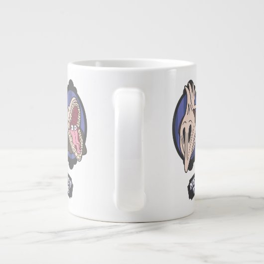 Beetlesap | Maitlands "Vertrouw nooit op het leven Grote Koffiekop (Achterkant)