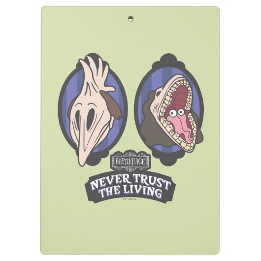 Beetlesap | Maitlands "Vertrouw nooit op het leven Klembord (Achterkant)