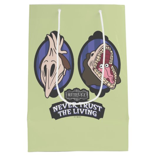 Beetlesap | Maitlands "Vertrouw nooit op het leven Medium Cadeauzakje (Achterkant)