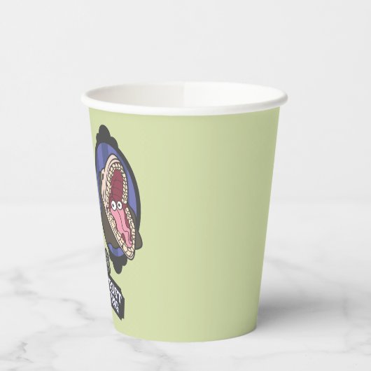 Beetlesap | Maitlands "Vertrouw nooit op het leven Papieren Bekers (Links)