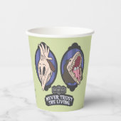 Beetlesap | Maitlands "Vertrouw nooit op het leven Papieren Bekers (Voorkant)