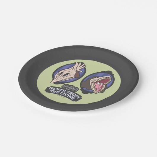 Beetlesap | Maitlands "Vertrouw nooit op het leven Papieren Bordje (Gekanteld)