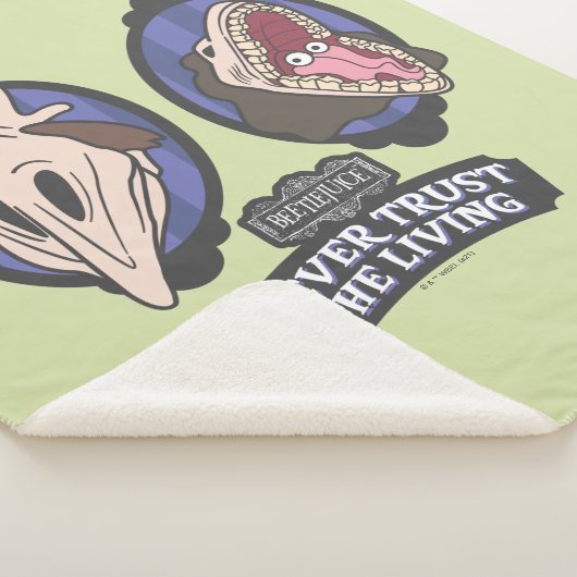 Beetlesap | Maitlands "Vertrouw nooit op het leven Sherpa Deken (3/4)