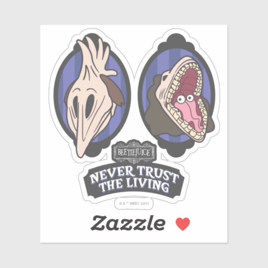 Beetlesap | Maitlands "Vertrouw nooit op het leven Sticker (Vel)