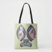 Beetlesap | Maitlands "Vertrouw nooit op het leven Tote Bag (Voorkant)