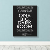 Beetlesap | Mijn hele leven is een donkere kamer Canvas Afdruk (Insitu (Houten vloer))