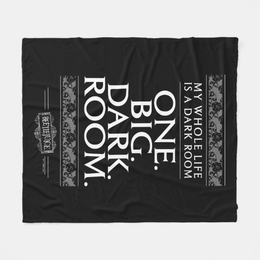 Beetlesap | Mijn hele leven is een donkere kamer Fleece Deken (Voorkant (Horizontaal))