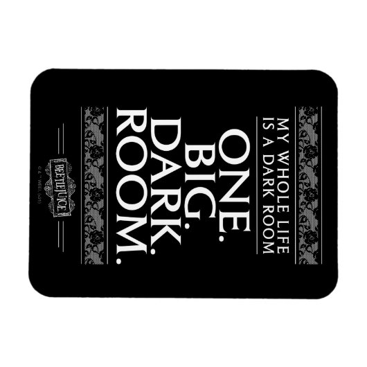 Beetlesap | Mijn hele leven is een donkere kamer Magneet (Horizontaal)