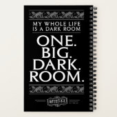 Beetlesap | Mijn hele leven is een donkere kamer Notitieboek (Achterkant)