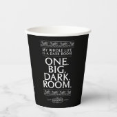 Beetlesap | Mijn hele leven is een donkere kamer Papieren Bekers (Voorkant)