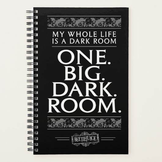 Beetlesap | Mijn hele leven is een donkere kamer Planner (Voorkant)