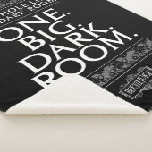 Beetlesap | Mijn hele leven is een donkere kamer Sherpa Deken (3/4)