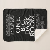 Beetlesap | Mijn hele leven is een donkere kamer Sherpa Deken (Voorkant (horizontaal))