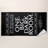 Beetlesap | Mijn hele leven is een donkere kamer Strandlaken (Voorkant)