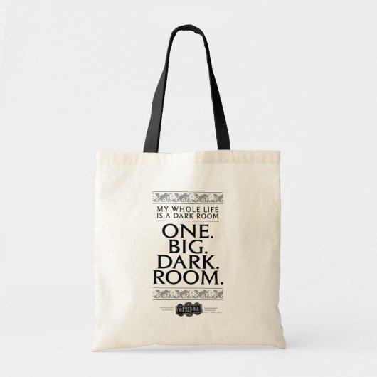 Beetlesap | Mijn hele leven is een donkere kamer Tote Bag (Voorkant)