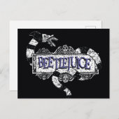 Beetlesap | Sandworm Coiled on Beetlesap Logo Briefkaart (Voorkant / Achterkant)