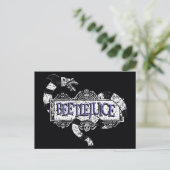 Beetlesap | Sandworm Coiled on Beetlesap Logo Briefkaart (Staand voorkant)