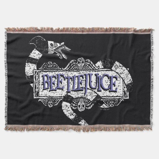 Beetlesap | Sandworm Coiled on Beetlesap Logo Deken (Voorkant)