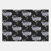 Beetlesap | Sandworm Coiled on Beetlesap Logo Inpakpapier Vel (Voorkant 3)