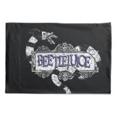 Beetlesap | Sandworm Coiled on Beetlesap Logo Kussensloop (Achterkant)