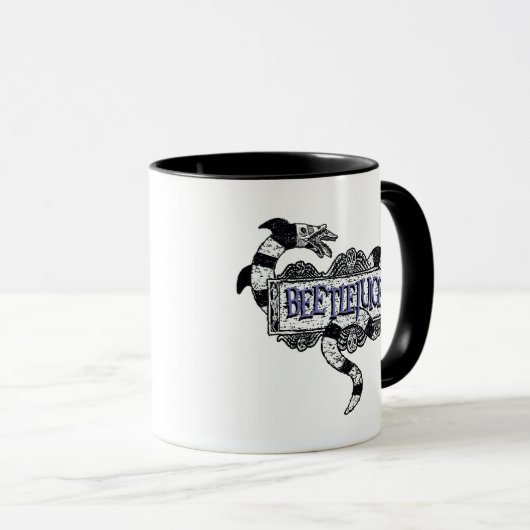 Beetlesap | Sandworm Coiled on Beetlesap Logo Mok (Voorkant rechts)