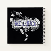 Beetlesap | Sandworm Coiled on Beetlesap Logo Notitieboek (Achterkant)