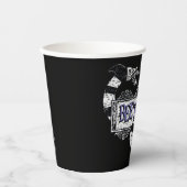 Beetlesap | Sandworm Coiled on Beetlesap Logo Papieren Bekers (Voorkant)