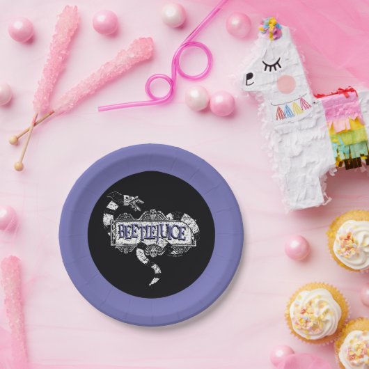 Beetlesap | Sandworm Coiled on Beetlesap Logo Papieren Bordje (Feest)