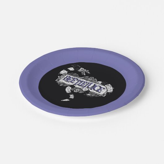 Beetlesap | Sandworm Coiled on Beetlesap Logo Papieren Bordje (Gekanteld)