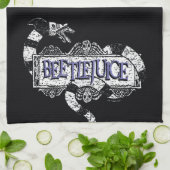 Beetlesap | Sandworm Coiled on Beetlesap Logo Theedoek (Gevouwen)