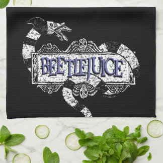 Beetlesap | Sandworm Coiled on Beetlesap Logo Theedoek