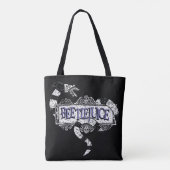 Beetlesap | Sandworm Coiled on Beetlesap Logo Tote Bag (Achterkant)