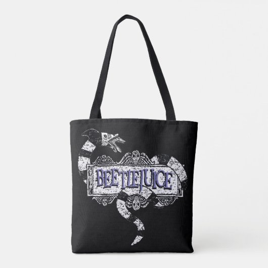 Beetlesap | Sandworm Coiled on Beetlesap Logo Tote Bag (Achterkant)