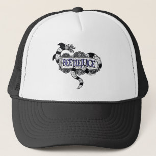 Beetlesap Sandworm Coiled on Beetlesap Logo Trucker Pet
