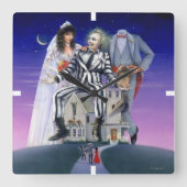 Beetlesap | Theatrisch Poster Vierkante Klok (Voorkant)