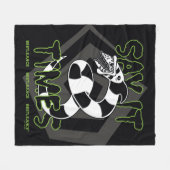 Beetlesap | Zeg het 3 keer Fleece Deken (Voorkant (Horizontaal))